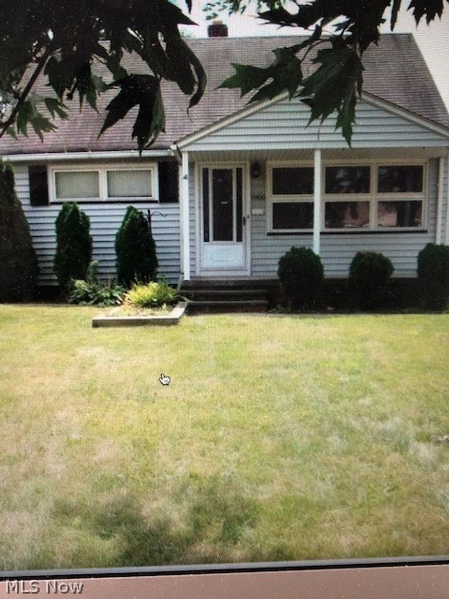 Currently rented at $975.00 per month.  MUST SEE!  Very nice Cape Cod in a Great area.  All renovations have been completed.  Home is in real good shape, Move In Condition.