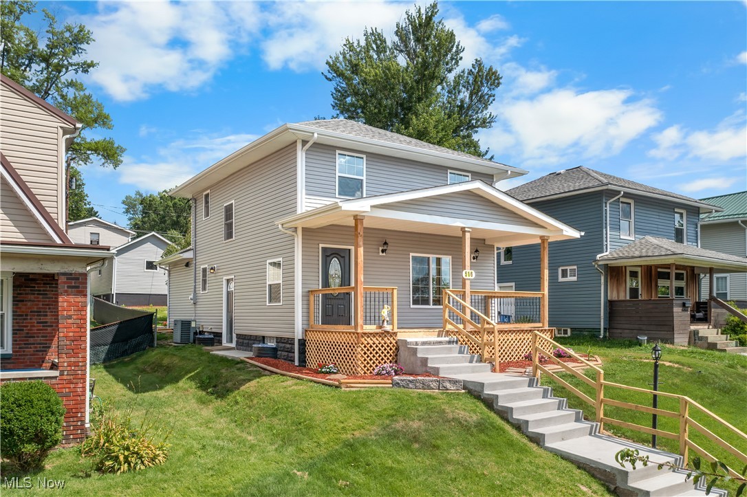THIS RENO HITS DIFFERENT. Every detail of this beautifully renovated 3-bedroom, 2.5-bath home has been thoughtfully designed with a classic-meets-modern flair. From the moment you step onto the new front porch, you'll notice the craftsmanship that makes this home stand out. Oak floors on the main level, recessed lighting throughout, sleek ceiling fans, and tray ceilings in two bedrooms all contribute to its stylish, high-end feel.
The open floor plan offers great flow, and natural light pours in through new windows during the day. The updated kitchen features granite countertops, new cabinetry, stainless steel appliances, and first-floor laundry for added convenience. A bathroom on each level—including the basement—means flexibility for guests, entertaining, or everyday living.
Nearly everything is new: windows, doors, siding, roof, HVAC, electrical, plumbing, and lighting. Outside, enjoy brand-new concrete walkways, a rear concrete patio, updated landscaping, and easy access to the 1-car garage with workshop space and a 220 outlet, located off the alley. On-street and off-street parking add to the convenience.
Upstairs, you'll find a spacious full bath with a beautiful walk-in shower, and new comfortable carpeting in the three bedrooms with larger closets and abundant lighting . The basement boosts higher ceilings and an egress window are ready for your future plans—whether it’s a 4th bedroom, game room, or home office. Located close to the city park, pool, basketball courts, hospital, downtown shops, and restaurants, this home lets you enjoy both comfort and community.
Don’t miss your chance to tour this stunning renovation—nearly everything has been updated, so all that’s left is to move in and make it yours. Contact an agent today!