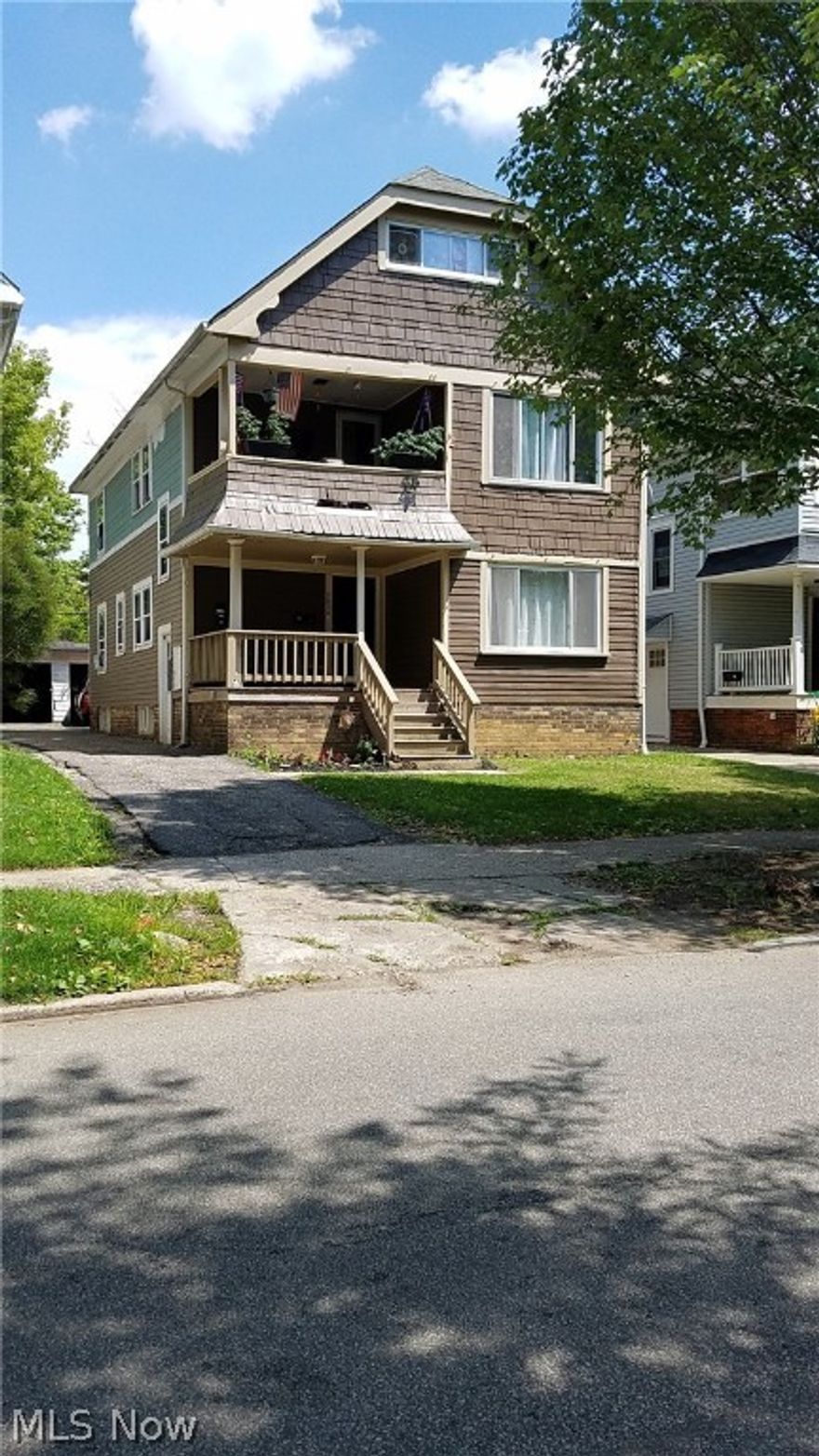 Welcome to this incredible investment opportunity on Cleveland's west side. Both units are occupied through spring of 2021 and this property is cash-flowing! Both units were recently updated with fresh paint and minor cosmetic updates. The downstairs unit is a 2 bed/1 bath unit with spacious rooms. The upstairs unit is 3 bedrooms/1 bath and includes a finished 3rd floor bedroom. Both units boast original built-ins and bench seat in the dining rooms, along with decorative fireplace and picture window in each living room. This property is conveniently located near Halloran Park and is easily accessible to major highways. This is the perfect opportunity to own a turnkey rental property in Cleveland's booming rental market.