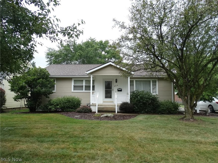 This is an outstanding ranch that has been lovingly cared for throughout the years.  So much to tell you so I will start with the remodeled bath that offers walk in shower and first floor laundry.  The stackable washer and dryer remain.  Charming kitchen with large eating area.  Both spacious living room and Family room areas. Fireplace in family room.  Garage plus concrete drive with ample parking.  I love the rear yard and you will too.  Home updates include:  Roof 2013, furnace and air 2007, windows 1996, glass block windows in basement.  Basement waterproof system 2020 with transferable warranty.  refrigerator 2020.  You will want to be sure to make your appointment to view without delay. Hardwood floors in bedrooms.