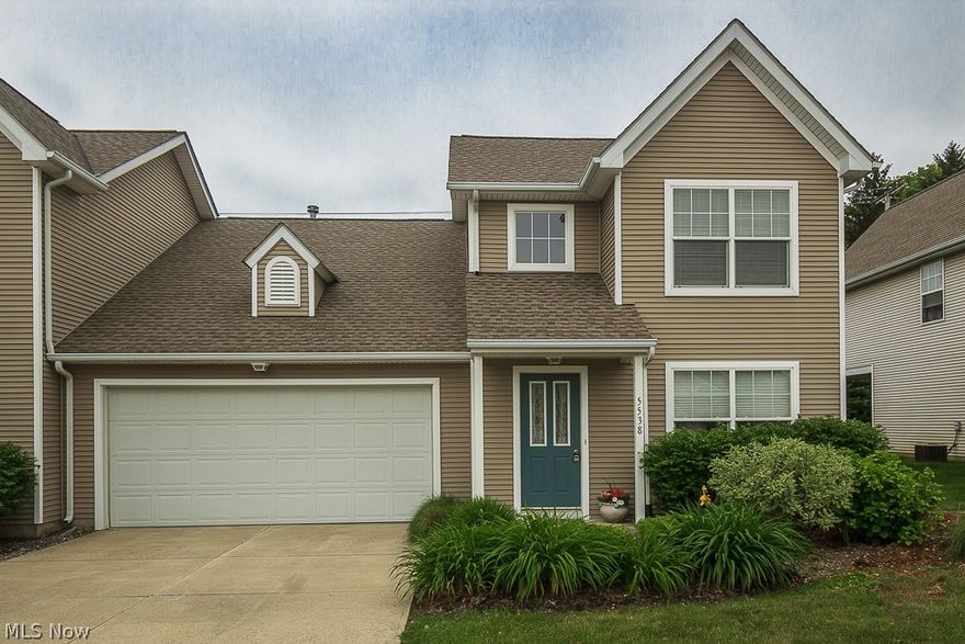 Relax and sit a spell - enjoy the carefree lifestyle of this condo with access to a lakefront park. Spacious and well maintained, this condo features a large 1st floor master suite with a walk-in closet and a full bath.  The Kitchen and Dining Room showcase wood laminate flooring.  Kitchen features include a pantry, ample cabinets, full appliance package and eating area. The Great Room is open to the kitchen and has a corner fireplace plus sliding door access to a private, tree lined patio.  The second floor contains a guest bedroom, full bath and loft room that could serve as a den, office or media room.  This home is spotless and tasteful.  Make it yours.