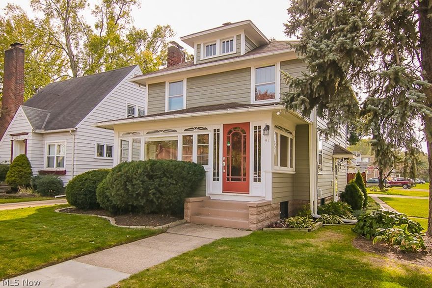 If you are looking for a well maintained and updated move in ready home, look no further! This home offers a newer kitchen with stainless steel appliances, a dining room with sliding door to enjoy the fenced in back yard.  Some of the upgrades to the house include a new garage roof, new furnace and air conditioner, and a new breaker box panel all within the last 4 years.  The hot water tank has been replaced within the last year.  The completely enclosed front porch is a great space to enjoy your evenings to wind down, and you can start your mornings with the bonus space off the kitchen, the possibilities with this space are endless.  The basement has ample storage with a couple extra storage rooms that could be used for crafts or wood working or even both! The entertainment does not stop with the back yard, the custom built bar in the basement is a great accent to the finished space.  There is nothing to do to this house but move in and enjoy!