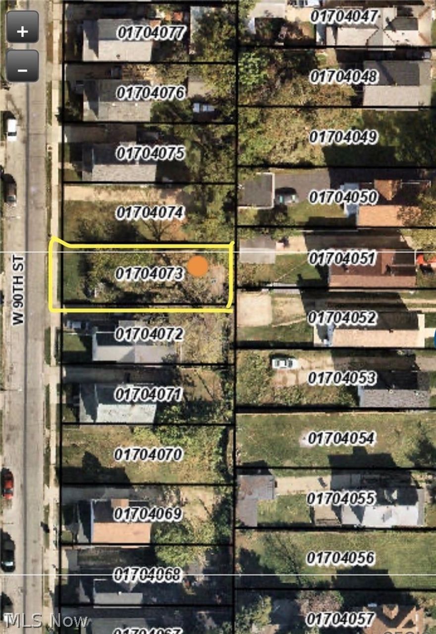 Residential vacant lot offering 0.08 acres in a prime Cleveland location. Situated on W 90th Street in the desirable Detroit Shoreway area, this lot provides convenient access to I 90, Edgewater Park, Lakewood, and a quick commute to downtown Cleveland. Located just minutes from the vibrant Battery Park development, with nearby residential and commercial growth continuing to add value to the area. Ideal opportunity to build a custom home or investment property in an up and coming neighborhood. Rare chance to secure land in a highly sought after west side corridor.