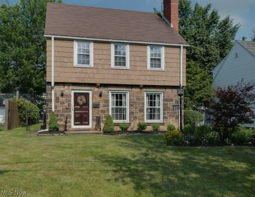 Beautiful classic home in the heart of Historic Bedford!   Modern amenities  include updated kitchen and baths.  Refinished oak plank floors, an elegant wood-burning  fireplace in the living room and built-in cabinets in the dining room all add warmth and charm to this beautiful home. The third floor additional living space works well for a fourth bedroom or just more room to spread out.  A fenced in backyard and screened in porch allow for enjoyable summer days.  Move in ready!  POS compliant.