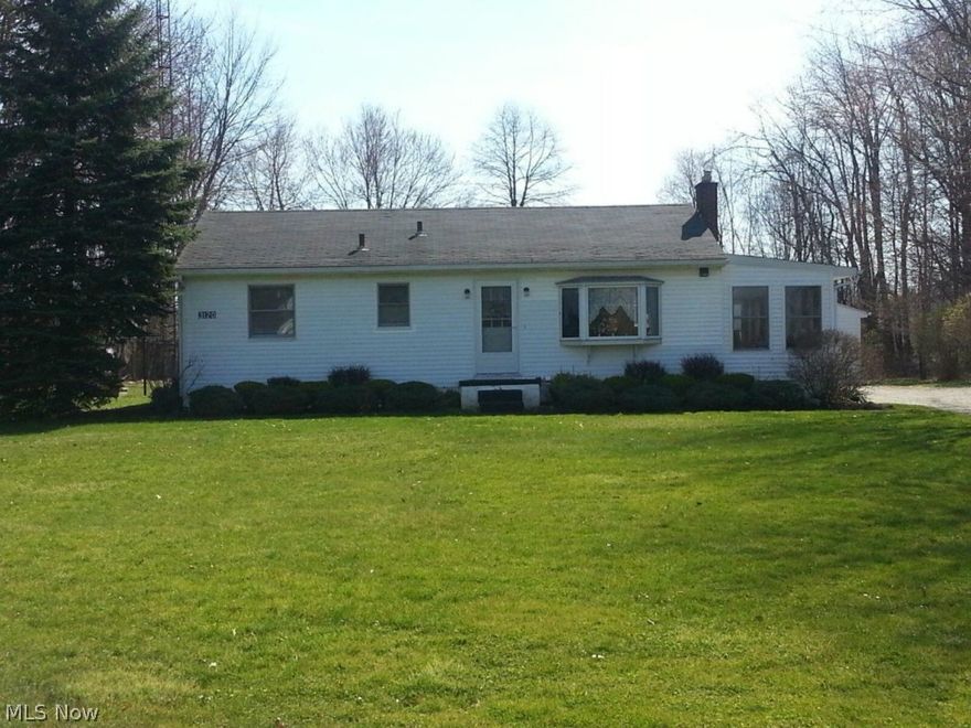 Wonderful well maintained 3 bedroom ranch in Marlington.  2 car detached garage, large private yard & partially finished basement.  Currently 3rd bedroom set up as a dining room.  Refrigerator stays, stove needs repairs.  Call to see this one floor home. Gas budget $66.00  electric budget $63.00