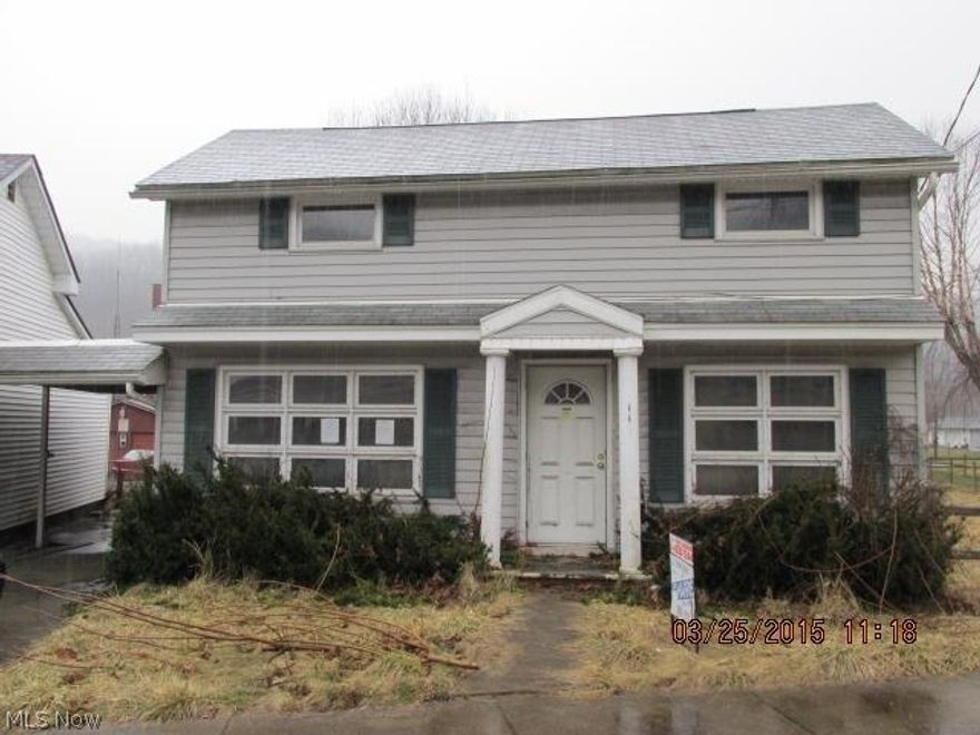 2 Story home with 3 bedrooms and 2 full baths.