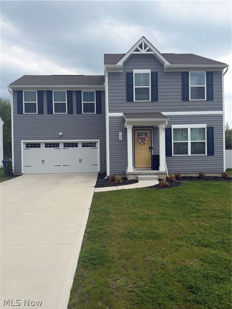 Welcome to 105 Zenith Ct, Eastlake, OH—a beautifully built 2023 home that’s even better than new, thanks to thoughtful upgrades and added features throughout.

Step inside and experience modern living with a fresh, open layout designed for comfort and functionality. Since construction, this home has been enhanced with updated electrical, offering added efficiency and peace of mind. The closet spaces have been enhanced, providing improved storage and organization that today’s homeowners truly appreciate.
Outside, enjoy a fenced-in backyard perfect for pets, entertaining, or simply relaxing in your own private outdoor space.

Located in a desirable Eastlake neighborhood, this move-in ready home combines the benefits of new construction with the added value of upgrades already completed for you.

Don’t miss your chance to own a better-than-new home with modern finishes. Contact the listing agent to schedule your private showing.