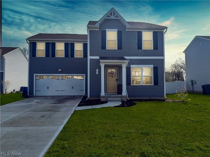 Welcome to 105 Zenith Ct, Eastlake, OH—a beautifully built 2023 home that’s even better than new, thanks to thoughtful upgrades and added features throughout.

Step inside and experience modern living with a fresh, open layout designed for comfort and functionality. Since construction, this home has been enhanced with updated electrical, offering added efficiency and peace of mind. The closet spaces have been enhanced, providing improved storage and organization that today’s homeowners truly appreciate.
Outside, enjoy a fenced-in backyard perfect for pets, entertaining, or simply relaxing in your own private outdoor space.

Located in a desirable Eastlake neighborhood, this move-in ready home combines the benefits of new construction with the added value of upgrades already completed for you.

Don’t miss your chance to own a better-than-new home with modern finishes. Contact the listing agent to schedule your private showing.