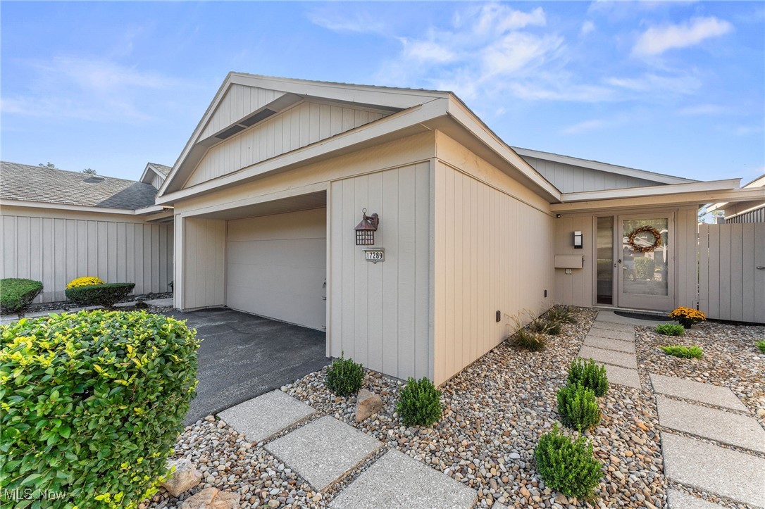 ***Open House Saturday Oct 4th From 2-4pm and Sunday Oct 5th From 12-2pm*** Located in Strongsville's highly desirable Ledgewood Community, this 3-bedroom, 2-full-bath Bob Schmitt home offers the ease of single-floor living, combined with low-maintenance comfort and a vibrant community lifestyle. Lovingly maintained by the same owners for more than 22 years, this home shines with thoughtful updates and pride of ownership throughout. As you enter the home, you will notice the abundance of natural light flowing throughout. The large eat-in kitchen provides ample countertop space, cabinetry, a pantry and provides the option for a gas or electric range. The living room features a custom gas fireplace with striking stonework which serves as the focal point of the space. The home also features three large bedrooms with spacious closets, including a primary suite with a walk-in closet and a beautifully remodeled bathroom with a walk-in shower. One of the many highlights of this home is its five sliding glass doors, which provide direct access to the private outdoor courtyard from the living room, kitchen, and all three bedrooms. Additional updates include a Navien tankless water heater (2023), AC (2015), guest bath refreshed, all new Pella windows and sliding glass patio doors (2004), freshly painted interior (Sep 2025), carpeting with upgraded padding (2023/2024), roof approx 2015, reverse osmosis water filtration at kitchen sink and refrigerator, and the majority of wood siding replaced within the last 3 years. All appliances stay! The sought-after Ledgewood neighborhood offers a true community feel with access to an Olympic-sized pool, clubhouse, basketball and tennis courts, while being conveniently close to parks, shopping, dining, and major highways. With thoughtful updates, timeless features, and pride of ownership throughout, this home is truly move-in ready - just unpack and enjoy everything Ledgewood has to offer! One Year Home Warranty Included!