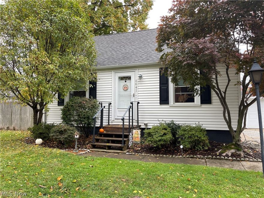 Nothing to do but move in! This charming bungalow is so close to Lake Erie and has been updated throughout. The first floor features the living room, bedroom, full bath, dining room, and kitchen. The living room offers hardwood floors, newer windows, and a neutral color palette. Don't miss the updated kitchen with black and stainless appliances. With extra tall cabinets, it provides plenty of storage! The cozy dining room gives access to the backyard and the second floor. Upstairs, via the spiral staircase, there’s a large bedroom with nice closets and an additional private office space. The lower level boasts a laundry room, recreation room, bedroom, and workshop area. Enjoy the large fenced-in backyard that also has a covered patio. Most windows, roof, siding, furnace, electrical were updated within the last 11 years. AC is 5 years old and new gutters were installed in 2022. The basement has been interior and exterior waterproofed. Come and make it yours today!