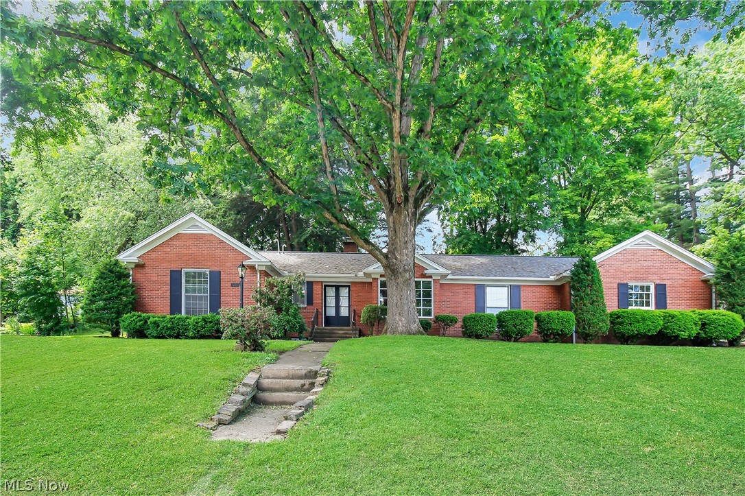 SPRAWLING RANCH ON DOUBLE LOT. This brick home comes with 2 parcels, a BBQ pavilion, storage shed, a private and shaded back yard and Christmas Run Park just across the street. The interior boasts 4 bedrooms including an en suite master, 3 seasons room and a large family room. The HVAC, water heater, stainless steel appliances, bathrooms and flooring were all updated in 2019 and fresh paint in 2021. Over 500 sq ft of finished basement is a blank canvas for you to decide how to use.