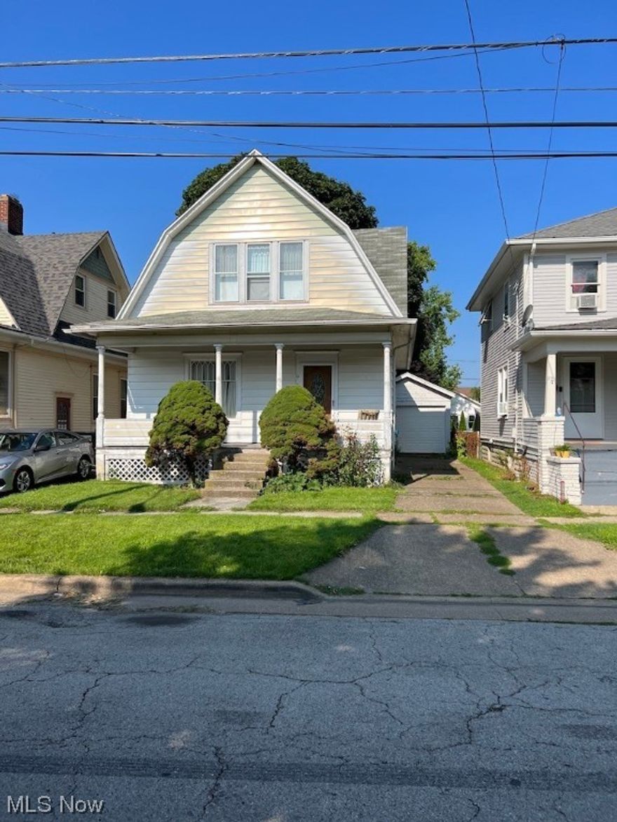 This home, with some light renovation, is a perfect home to live in or rent out! You are met by a wrap-around first floor layout, with the living room feeding into the dining room, leading to the eat in kitchen. The first floor is filled with natural light. Your washer and dryer is in your large basement, with space for a work-bench, tables, and not to mention, plenty of storage. Enjoy the one car garage and a fenced in backyard.