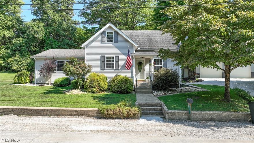 Completely Remodeled, Move-In Ready home just on the outskirts of Bethesda and Barnesville! When you step into this home, you will be greeted with the charm of an old home with all the updates and remodeling already done for you. Not only has the entire home been remodeled, but an addition has been built on with a beautiful, large master suite - an extra large master bedroom with an electric fireplace, a master bathroom with double sinks and a large walk-in shower and a large, custom walk-in closet! This home is also perfect for someone wanting first-floor living with the laundry room being conveniently located on the main floor just off the kitchen. The living room, 2nd bedroom and a 2nd full bathroom are also on the main floor. Upstairs there is a large loft/bedroom with a convenient half bath and an extra room/closet. This property also features a large 40x30 detached garage with a 28x14 smaller garage and a 12x14 porch. There is also a camper hookup on the back side of the garage. Oil & Gas rights and shed will not convey.