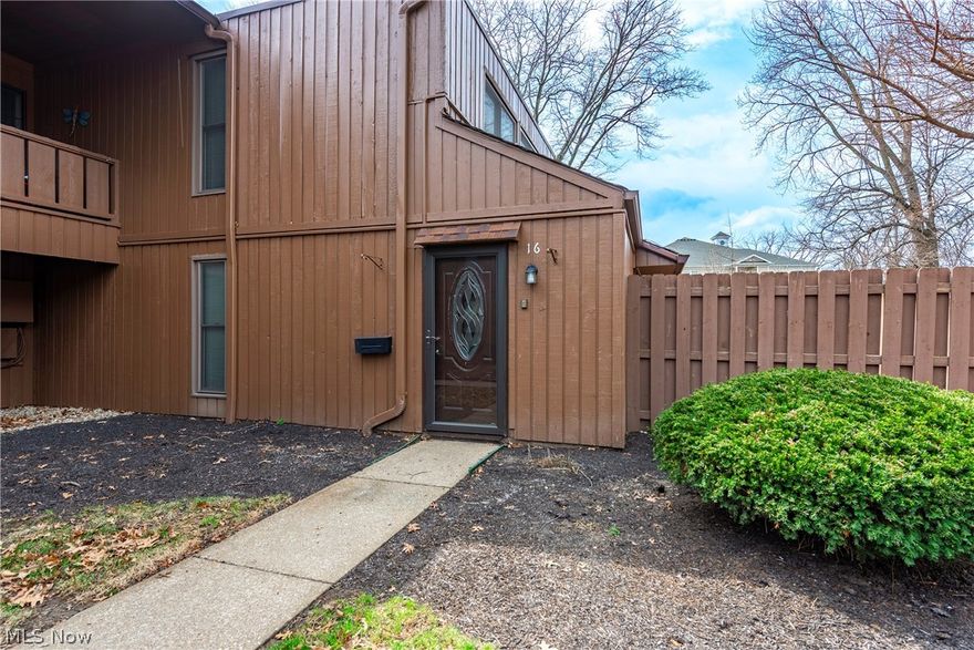 Enjoy low-maintenance living in this well-maintained 2-bedroom, 1.5-bath townhome offering comfort, convenience, and great value in Avon Lake just moments from Lake Erie. This two-level home features a functional layout with no basement, ideal for easy everyday living. The main floor offers a spacious living and dining area that flows seamlessly into the updated kitchen, complete with granite countertops and newer white appliances. A convenient first-floor laundry room with washer and dryer included, along with a half bath, adds to the home’s practicality. Just off the living room, step outside to your own private, enclosed patio—perfect for relaxing or entertaining.
Upstairs, you’ll find two generously sized bedrooms with ample closet space and a beautifully renovated full bathroom. Additional highlights include an attached garage with one dedicated parking space, providing the convenience of pulling in and walking directly to your private entrance. Residents enjoy access to community amenities including an in-ground pool, basketball court, playground, and clubhouse—enhancing both lifestyle and value. Ideally located near shopping, dining, and lakefront attractions, this is an excellent opportunity for comfortable, low-maintenance living at an attractive price point.