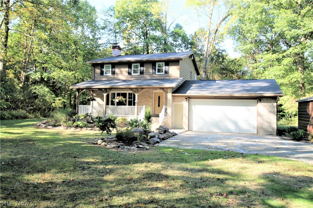 Come home to comfort to this tranquil, peaceful colonial 4.5 acres property that is on the border of Pennsylvania which offers four bedrooms, two full bath home that has privacy down a long driveway. Come in through the new front fiberglass door 2019 and into the family room with a wall of windows to let the natural, irresistible sunshine to shine through; the family room flows seamlessly to the large eat in kitchen. Stunning kitchen has all new custom cabinets, granite counters, custom pantry that pull outs and a double trash pull outs, 16" ceramic tiles and stainless steel appliances. Great room which is right off of the kitchen offers more room for an office, playroom etc., the new slider door offers the new 24x12 deck with fabulous views of the backyard which has a wooded lot that the trees offer seclusion & keeps the home cool in the warm months. Laundry room & the remodeled full bath with tiled shower, new fixture and new toilet completes the first floor. Upstairs you will find f