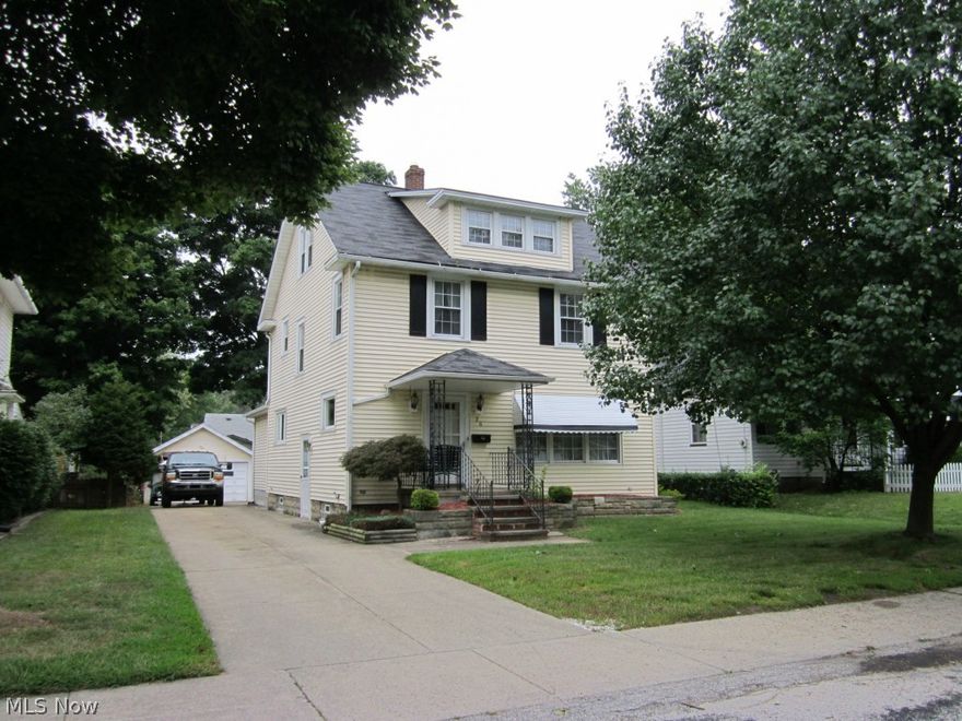 Welcome to this up to date home with an open floor plan in the kitchen and family rm. Wide open kitchen with island and plenty of oak cabinets over looking the family room and gas fireplace. Home features hardwood flooring, large dining rm, finished basement, and a large third floor attic already framed in and ready to be drywalled. Large home with 2 1/2 car garage and beautifully landscaped. Large deck area for family and friends. Nothing to do here but move in and enjoy. Most appliances are staying. Bonus room on first floor for office or play room. Don’t miss out on this one, it won’t last long!