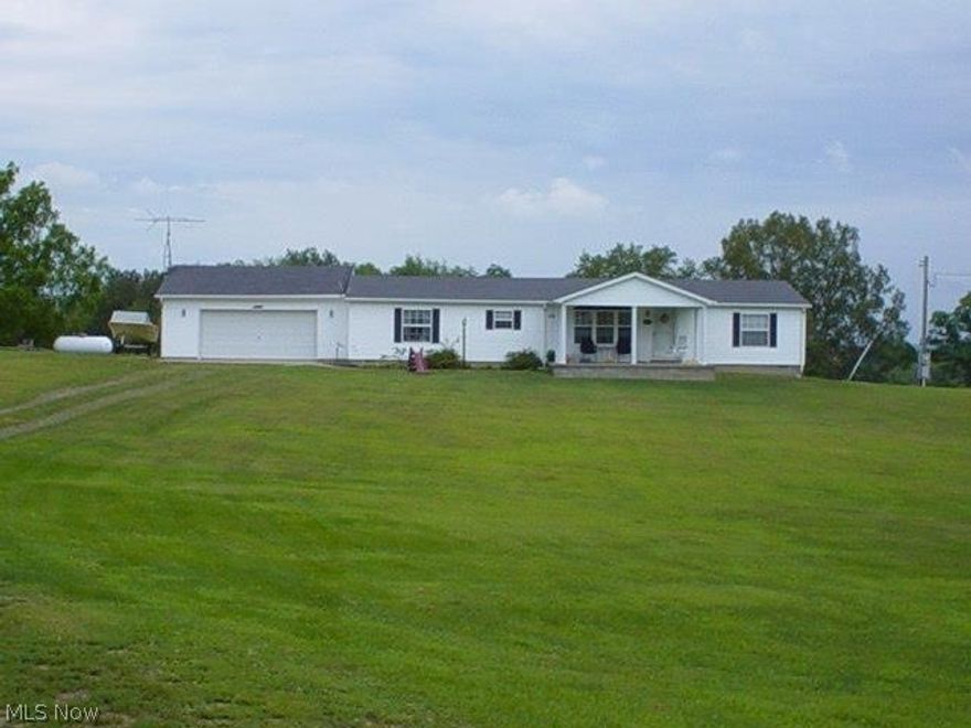 This very well maintained 3 BR/2BA 1620 sq ft double wide home is on a foundation w/attached double garage addition, covered front porch & rear deck is situated on 4 acres in country. Minutes from Chester & Rt 30.