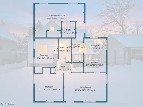 Tiny photo for 12112 Carrington Avenue, Cleveland, OH 44135 (MLS # 5184251)