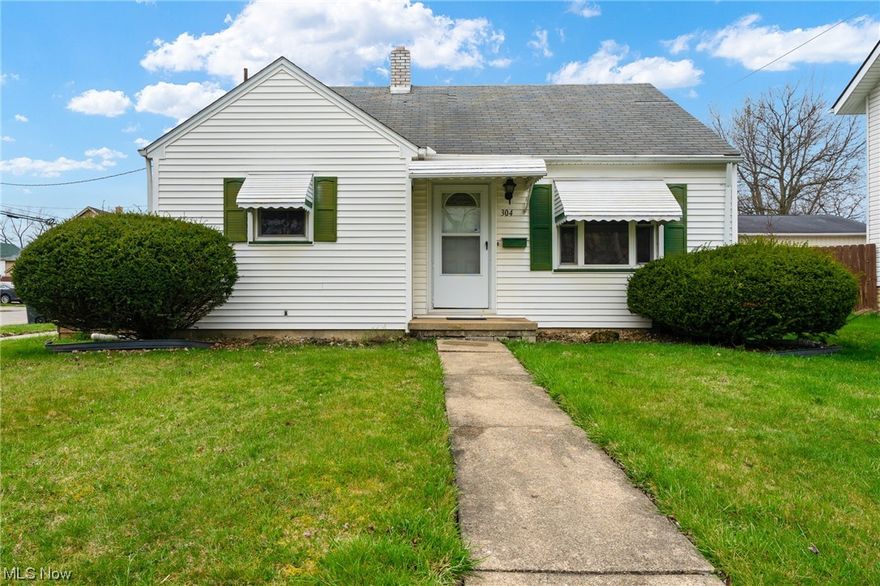 This is one house that has been in the same family's hand since it was built! Here's your chance to make it HOME! As you pull into the newly poured concrete driveway (2022), you'll enter onto a nice side deck that leads into the kitchen area. The kitchen has wood cabinets, pantry and a small eat in area that looks into the living room. The living room offers hardwood flooring and plenty of space to entertain with family and guests. The upstairs hosts 2 good sized bedrooms with carpet and double closets in each. Hardwood flooring underneath the carpet. 1 full bathroom with tub. The partial basement offers another area for a small family room and hosts the laundry and major mechanicals with a hi-efficient furnace/AC, newer 100 amp service, 40 gallon HWT with access to the crawl space. Glass block windows in the lower section with vinyl tilt in windows throughout the house. Vinyl siding. 3 tab shingled roof. 1 car garage with yard extending to the neighbors garage. Niles School District.