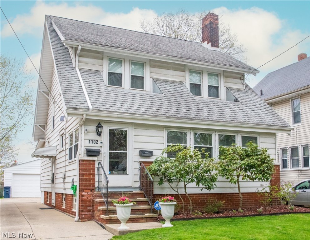 Two Story Colonial home that features an enclosed front porch that allows to enjoy it year-round. Paved driveway that leads to a 2-car garage. New landscaping outside gives you the option to immediately enjoy the weather as well. Inside you can find 3 Bedrooms, with a full bathroom all on the second floor. The 1st floor has a large family with a fireplace and dining room. The kitchen is just of dining room and offers for all the appliances to stay with the home. This home also has a finished basement downstairs with the additional 1/2 bathroom that allows for options and enjoyment. Schedule you're own showing today to take advantage of this home immediately.