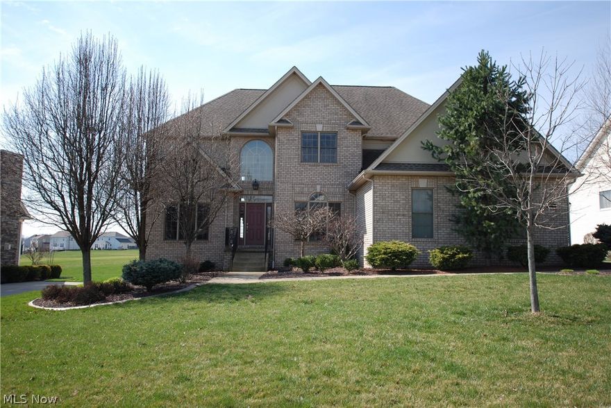 Absolutely Stunning Former Parade of Homes in Firestone Farms. This 4-5 Bedroom Home with 3 Car Attached Garage is located on the Golf Course in Firestone Farms. This Custom Built Home Features include Large Maple Kitchen with Island, Stainless Steel Appliances & Breakfast Area. 2 Story Great Room with 2 Sided Gas Fireplace, Formal Dining Room with Tray Ceilings and Hardwood Floors, French Doors open up into the Study with Fireplace and Custom Bookcase. Covered Screened Porch off he Kitchen will allow you to Grill Year Round. The Vineyards at Pine Lake is just 2 miles north on Rt 7 and the Town Center is about to open with New businesses, Shops and Restaurants. What till you see the New businesses in The Center of Columbiana!!! Community Center offers an Inground Swimming Pool, Exercise Room and Community Room.