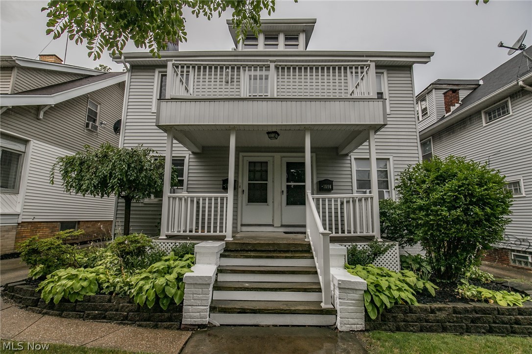 A solid and well-maintained double located in the heart of Lakewood with great curb appeal. Conveniently located to amazing restaurants, nightlife, and shopping. First floor unit features sizable living and dining rooms, updated kitchen with new stove, two bedrooms, and one bathroom that has been updated. All natural woodwork and built-ins with window bench and hardwood floors in both units. The second floor unit features the same layout and updated bathroom, but the kitchen has additional counter space and there's new carpeting in the two bedrooms and hallway. Both units have covered back porches. Kitchen appliances are included with both units and an added bonus, washer and dryer for both units included. The backyard is nicely landscaped and has a three car garage. Updates include newer windows, glass block windows, updated kitchens and bathrooms, garage doors and one new garage door opener along with many others. Great investment opportunity or a wonderful owner occupant with great