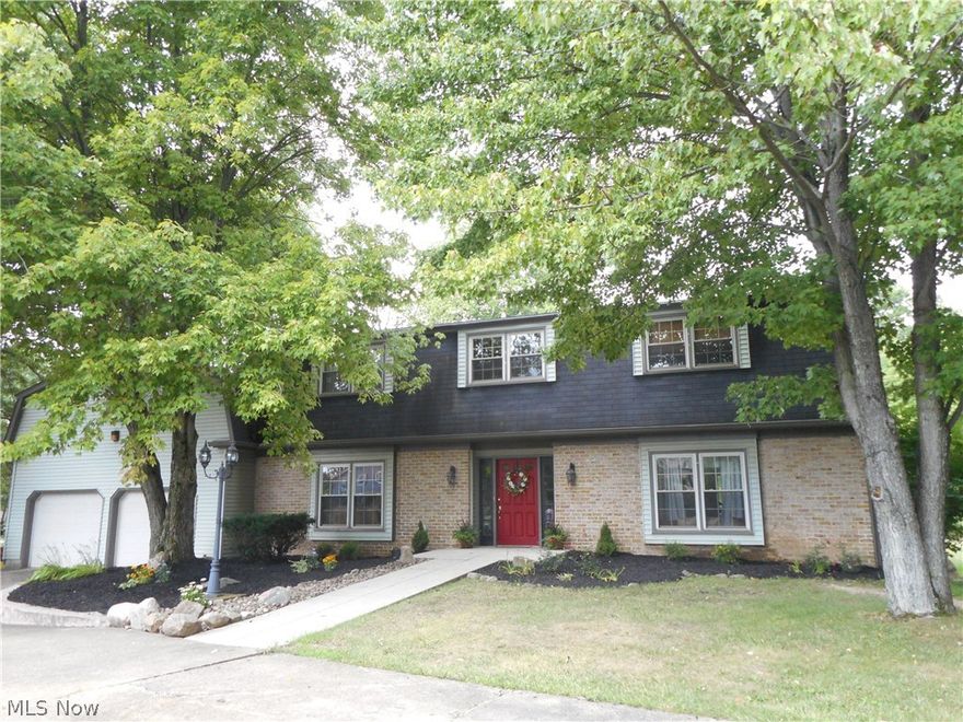 Schedule your appointment now on this charming 4/5 bedroom home situated on almost .75 acre. Awesome remodeled kitchen boasting maple and cherry cabinetry, granite counters, new stainless appliances, hardwood floors and sliding doors to a bright sunroom with skylights & ceramic flooring overlooking a beautiful wrap-around deck with a breathtaking view of the yard and pond. Features include an updated dining room with new hardwood floors overlooking a sunken living room, family room with hardwood floors & fireplace, totally remodeled main bath and remodeled master bath with whirlpool tub and tiled shower. Recent updates include plumbing, HWT, central air, reverse osmosis system, landscaping and more. Home Warranty offered.