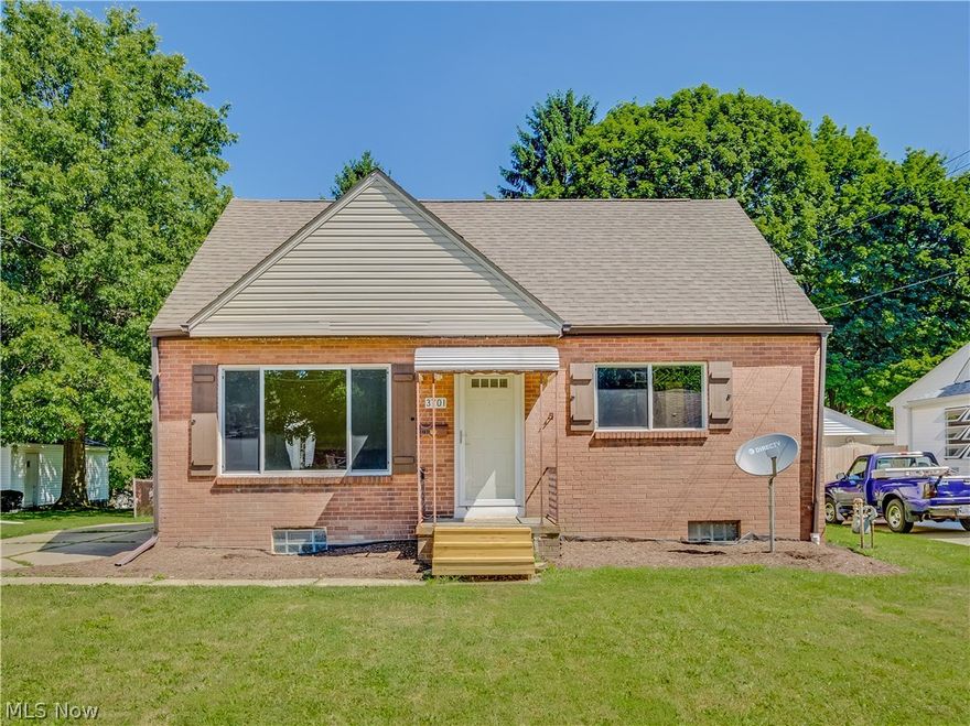 This updated cape cod is unlike any other you have seen. This is a must see with your own eyes! Walk into the living room & find beautiful hard wood floors throughout the entire home. Huge front window allows for so much natural light. The wide white baseboards are beautiful & travel throughout the home. Coming into the heart of the home, the kitchen is draw dropping. Beautiful granite countertops & great use of space with all of the cabinets for abundant storage. The soaring ceiling in the kitchen that takes it all the way to the roof line is amazing. The gorgeous light that comes in from the high window is stunning. You will never find another cape cod like this! Access to the backyard is off the eat in kitchen. The first floor bath has been updated with beautiful neutral tile. Neutral color through out this home. Two bedrooms are located on the first floor. Both are a nice size with double door closets. Heading upstairs to the third floor is a large bedroom. Once at the top of the s