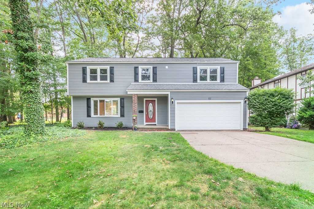 Move right into this 4 bedroom 2.5 bath colonial in the heart of Bay Village. This home features an open floor plan perfect for entertaining, updated kitchen with granite counters, oak cabinets, two pantries & large breakfast bar open to oversized family room with hardwood floors, fireplace & slider leading to private wooded yard with custom two tiered deck. Freshly painted in today's colors, brand new carpet, large master bedroom with private bath & walk-in closet. 4th bedroom has been turned into 2nd floor laundry but could easily move washer/dryer to basement laundry hookups allowing to use as a bedroom. Waterproofed basement with warranty, vinyl siding & roof in 2010, All Appliances & 12-Month Home Warranty included!