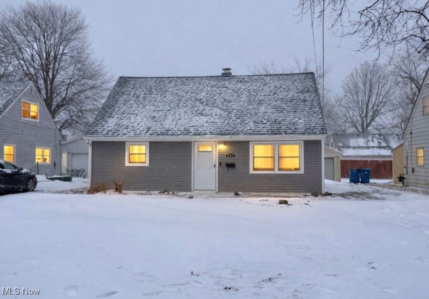 Welcome home to this beautifully rehabbed 3-bedroom, 1.5-bath Cape Cod-style home in Lorain. This move-in-ready home has been thoughtfully updated throughout, blending classic charm with modern finishes.

Recent renovations include new roof, new central air, updated kitchen and baths, fresh paint, new flooring, and updated fixtures, providing a clean, contemporary feel. The functional layout offers comfortable living spaces, with a main-floor bedroom and additional bedrooms upstairs, ideal for a variety of living arrangements. Home Warranty included.

Conveniently located near shopping, schools, parks, and major highways, this home offers both comfort and convenience.

Schedule your private showing today
