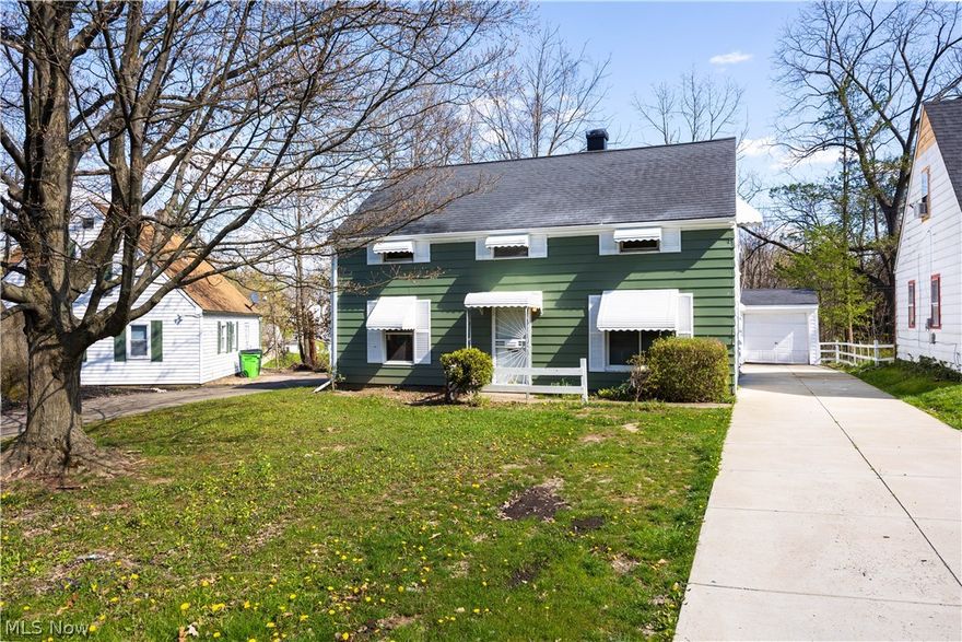 Welcome to your new home!!  This 4-bedroom home is tucked away in a quiet and beautiful neighborhood of Warrensville Heights!  Step into through the front door to a welcoming formal living room that is connected to a small but bright dining room.  The kitchen has newer cabinets, counters and backsplash and leads to the very large family room that is perfect for entertaining or just hanging out.  There are two bedrooms and 1 full bathroom on the first floor, as well as two additional bedrooms upstairs.  The property is POS-compliant.  The interior has been recently painted and new carpet installed throughout.  There is no basement.  Seller-financing is NOT an option.