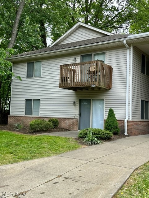 Fantastic first floor 2 bedroom available for rent! This open floor plan unit boasts updated floors and paint throughout. Fully applianced kitchen with fridge, stove and dishwasher. Walk in closet in the primary bedroom! Sliders out to a quaint patio. Coin operated laundry on site. Additional storage locker room for each unit! Perfect location just minutes away all the shops and restaurants Cuyahoga Falls has to offer! Convenient freeway access. Dont miss it! Every adult occupant must apply online, $50 application fee per person. We run credit, criminal and eviction history and verify income. No pets, no indoor smoking.