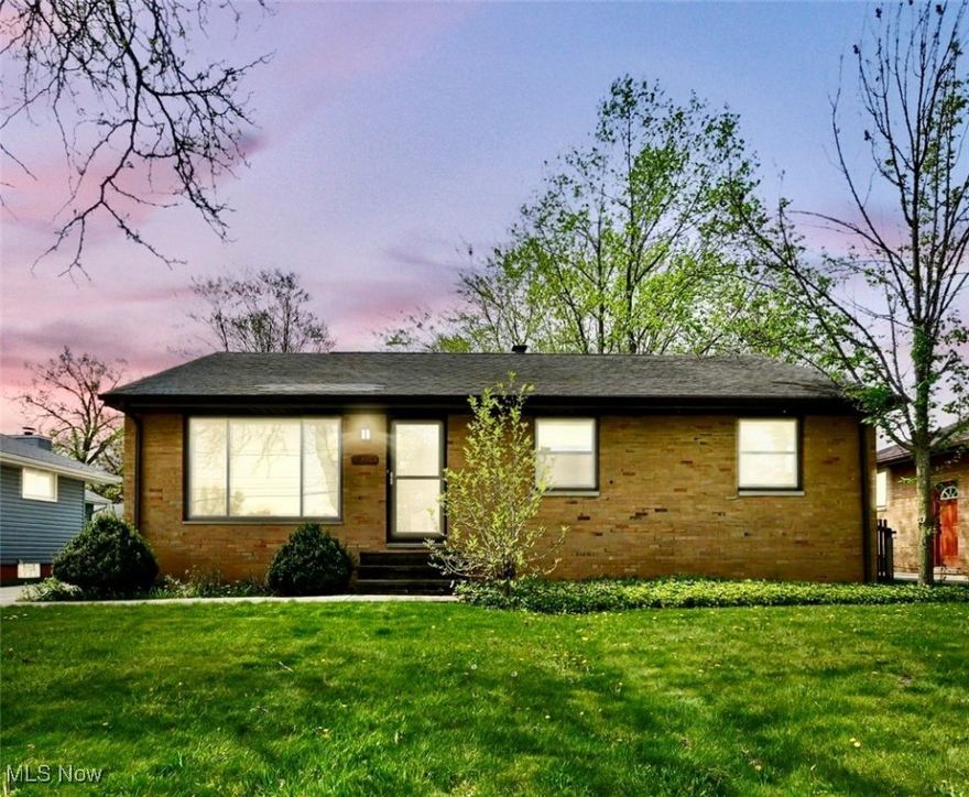 Welcome to this charming brick ranch nestled on a quiet street in the heart of Strongsville, just steps from the scenic Mill Stream Run Reservation with over 100 miles of paved trails for walking, biking, and exploring nature.

This well-loved home offers 1,393 square feet of main-level living space, plus an additional 1,100 square feet of space in the basement that can be transformed to be the perfect rec room, home office, or play area. The home retains its nostalgic charm with original countertops, vintage teal tile in the bathroom, and beautifully preserved hardwood floors hidden beneath the carpet.
Enjoy three comfortable bedrooms, one full bath, and a spacious kitchen with original details and a convenient breakfast bar. The family room addition expands the home's square footage and features a cozy wood-burning fireplace offering the perfect space for gathering with friends and family. Outside, a newer cement driveway leads to a two-car garage, it has a partially fenced in yard, and the attic offers extra storage space.
Located in the award-winning Strongsville City School District and minutes from local shopping, dining, and convenience, this home combines location, character, and value. Whether you're looking to move right in or update at your own pace, this is a wonderful opportunity to own a home in the great city of Strongsville!