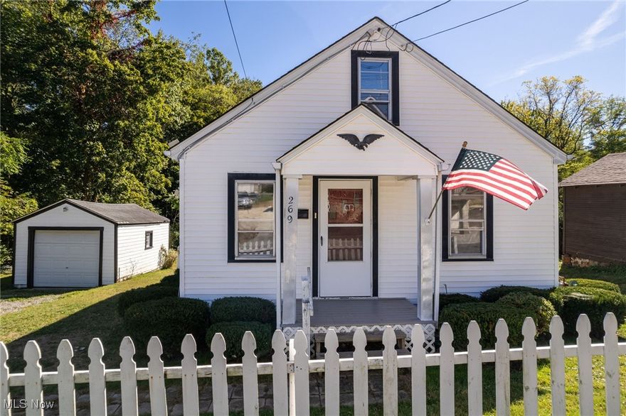Welcome to this beautifully updated Cape Cod-style home that combines the perfect blend of simplicity and comfort—ideal for those seeking a low-maintenance lifestyle without sacrificing style. This property is move-in ready and offers a warm, inviting feel both inside and out—all while being close to Wadsworth schools, shopping, restaurants, and other local amenities. This cozy home maximizes every square foot to create a space perfectly suited for first-time buyers, downsizers, or anyone who values comfort, simplicity, and convenience. Step inside to discover refinished wood floors that flow through the main living areas and main level bedrooms. The kitchen has been completely remodeled and offers new/white cabinetry, brand new stainless steel appliances and countertops. The second level, complete with brand new carpet, offers flexible space for a third bedroom, home office, playroom, or creative retreat. The large walkout basement offers incredible potential—whether you envision a rec room, workshop, or additional storage. Step outside to the refreshed deck that overlooks the property’s park-like backyard, complete with mature trees, a gently flowing creek, and a charming walking bridge—a rare and tranquil outdoor feature that makes this home stand out. A one-car detached garage completes the package. In addition, other updates include - fresh paint throughout, new bathroom vanity & toilet, some lighting, new windows throughout, and new hot water tank. Your peaceful Wadsworth retreat is waiting for you—Don’t miss the chance to make it yours!