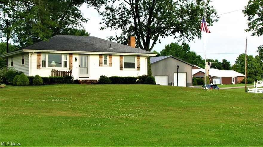 The inside of this home is a must see!  Don't hesitate, make your appointment today, you will not be disappointed.  This home has been completed remodeled.  Among the upgrades are the refinished hardwood floors, new central air system and heating system, and completely refinished walls and ceilings.  The kitchen is a site to behold with the stainless steel built in dishwasher and microwave, kitchen island, new cabinets, counter tops and flooring that have been completely updated.  In 2016 The owners built a 30x40 pole building garage on the property complete with concrete floor, water, electric, and oversized doors.  Next to the garage is a barn with electric and water run to it, concrete flooring, 2 separate inside areas, second floor, and over pens on the outside.   There is also room in the walk out basement that if finished could double your square footage and has enough space to add 1-2 extra bedrooms!  Not one single detail has been overlooked in this home.  Call today to schedul