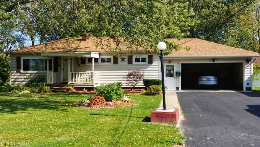 Home sweet home!  This well maintained ranch is very family friendly and ready for you to move in!  4 Bedrooms, 2 full baths and a large enclosed porch off the dining room make it perfect for your family!  Don't forget about the large finished rec room in the basement with a built in bar!  Newer roof and windows.  Come take a look today, this one will not last!