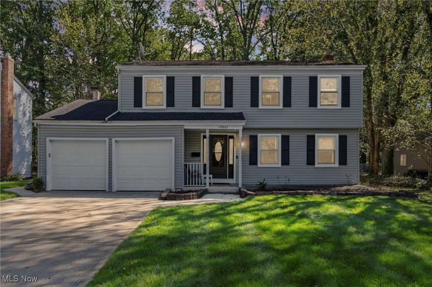 Come see this classic Colonial in North Olmsted, located in the Bretton Ridge Community. Featuring 4 spacious bedrooms and 2.5 baths, this home offers plenty of room to grow with a welcoming living room, a cozy family room, a formal dining room, and a large eat-in kitchen with ample cabinet space, while original hardwood floors add charm and character throughout several rooms. The Bretton Ridge Community offers great amenities, including its own pool, pavilion, and more...and for everything else you’re just a short drive away from shopping, dining, schools, and more. Sliding doors open to a cement patio perfect for grilling or entertaining, overlooking the fenced-in backyard that is ideal for kids and pets, and a two-car garage with individual doors provides both convenience and storage. This well-cared-for home is ready for its next chapter.