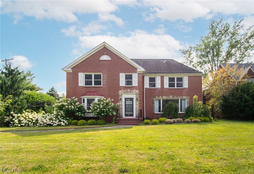 Welcome to this beautiful 4 bedroom, 3 full bathroom home located in Boardman local school district. Walk in the front entryway you will see a beautiful original staircase, to the right a large living room area with new flooring, a wood burning fireplace, large windows providing amazing lighting. To the left a large dinning room with original wood flooring, built-in cabinets and beautiful pocket doors leading to a study with the cutest little bay window area and the kitchen. Kitchen provides access to the attached 2 car garage. Also on the first floor is a full bath, and large bedroom with original wood flooring and his and her closets. Upstairs there are 3 extra large bedrooms and 2nd bathroom all with original wood flooring and all with walk in closest. Bathroom has a separate tub and shower. In the basement there is a large additional entertainment room with a wood burning fire place, the 3rd full bathroom, and large laundry room area with a walk out to the side patio. Don't miss your chance to turn this house into your new home. Updates include new flooring, new blinds throughout home, new plumbing in basement. Sold as is.