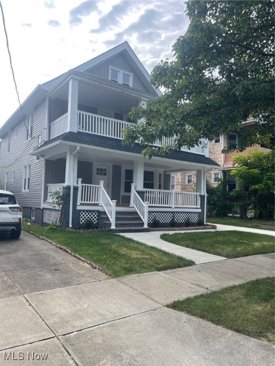 This is a 3 family home in the heart of Gordon Square. Gordon Square is home to lots of new and exciting restaurants, activities, and retail stores! This home is newly renovated, everything being retouched or completely replaced in the past year. There is a new roof, new windows, new kitchens (all 3), new full bathrooms (3), new siding, new furnace, new Air Conditioning, new flooring, and a new garage. There are 3 large kitchens with plenty of cabinets, new granite counter tops, and much more! 
Schedule a meeting to come and visit the property!