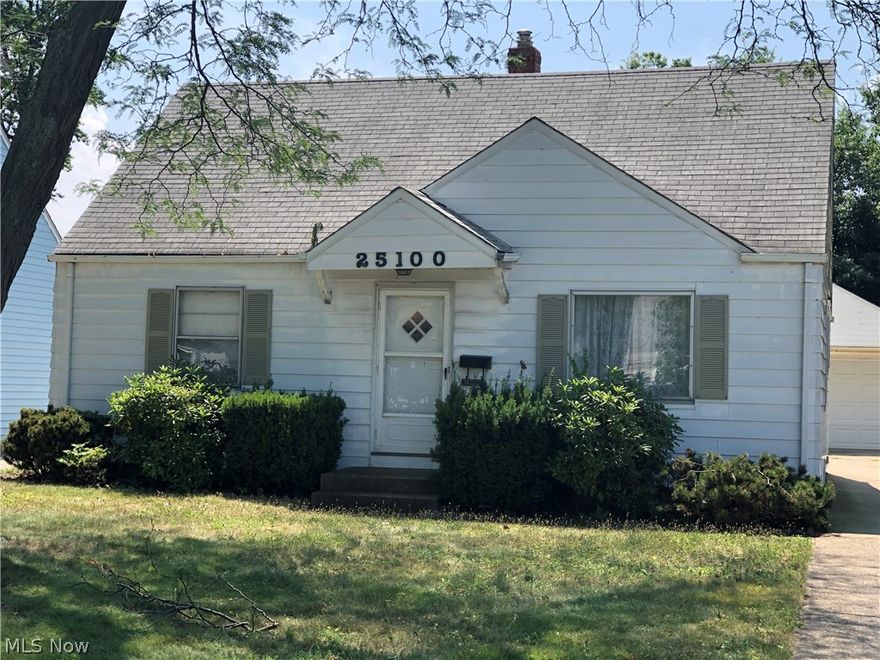 Excellent opportunity to own a home in Euclid. Home is spacious and offers 4 bedrooms and plenty of storage with extra closests on the second floor as well as an oversize two car garage. Home is sold as is where is.