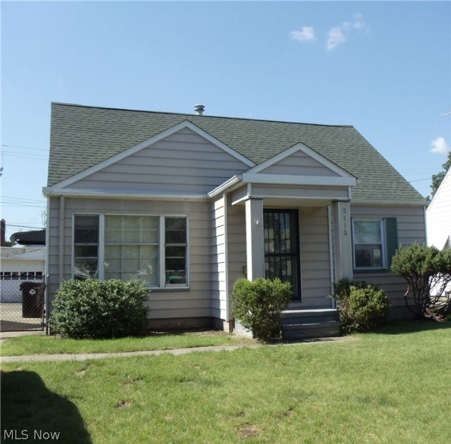 3 bedroom home with tons of natural light ready to be yours!  Most rooms have hardwood floors.   Bright kitchen!  Partially finished basement provides tons of extra storage space.  Nice fenced yard great for entertaining.  Tons of potential and in a great location.  Close to interstate access and tons of amenities as well as just a short walk to Loew Park where you can enjoy their swimming pool, tennis courts, baseball fields, summer and weekly farmers market and more!  Sold as is.