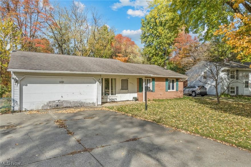 This cozy home offers everything you need on one level, with three bedrooms, two full baths, and a spacious living room and kitchen. The home has been well-maintained but is not fully updated, so there is room for your personal touch.

The living room features new carpet and a large window that lets in plenty of natural light. The three bedrooms are all generously sized, The primary room features an ensuite bathroom.

The home is situated on a large lot with a fenced-in backyard. It is also conveniently located near a golf course and lake, making it the perfect place to enjoy the outdoors.