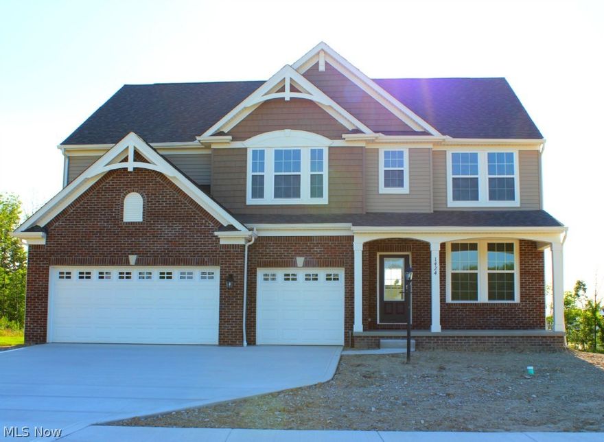 Drees presents this Move-In Ready Baldwin design at Chelsea Greens! This home boasts loads of curb appeal & a charming covered front porch. The first floor offers a private study, open layout featuring the inviting family room w/ cozy fireplace, gourmet eat-in kitchen w/ walk-in pantry & sprawling island overlooking the spacious dining room. Convenient family foyer off the 3 car garage & loads of storage space! The gracious stairway leads to 4 spacious bedrooms all with walk-in closets & features the owner's suite w/ glamour bath, 2nd floor laundry room & bonus game room!  Conveniently located off Center Road, Chelsea Greens provides easy access to major interstates and is close to shopping, dining, and entertainment.  Call a Drees Representative today for more information on this wonderful home & community!