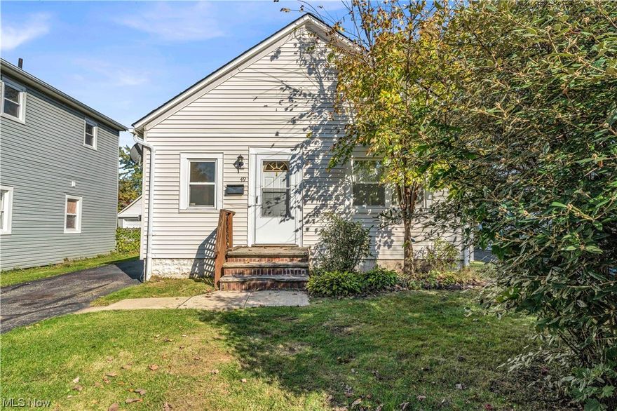 Incredible turnkey investment opportunity! Ranch home with recent updates including vinyl flooring, fresh paint, partial sidewalk replacement, plumbing repairs, bathroom fixture replacements, newer electrical panel and hot water tank, vinyl windows and dimensional shingle roof! Home has 1 bedroom and 1 full bath, full basement, driveway for off street park and large rear deck! Professional property management in place and willing to stay on! Great rental property!