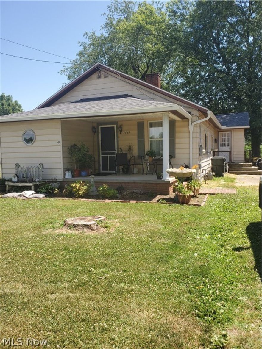 You don't want to miss this opportunity with this 3 bedroom and 1 bath ranch; new septic in 2019; new roof in 2019; property was recently surveyed; in the kitchen there are new kitchen cabinets/new countertops/new vinyl flooring/new light fixtures and fresh paint; in the dining room the room has been painted and new vinyl floor has yet to be installed; in the living room new carpet and fresh paint and new light fixture; the master bedroom has been painted with new carpet; there is a new front door that has yet to be installed; appliances included which are the refrigerator and stove; there is a hook-up in the kitchen for the washer and dryer to move them from the basement.  utility averages gas $30 /electric $75.  New sump pump.