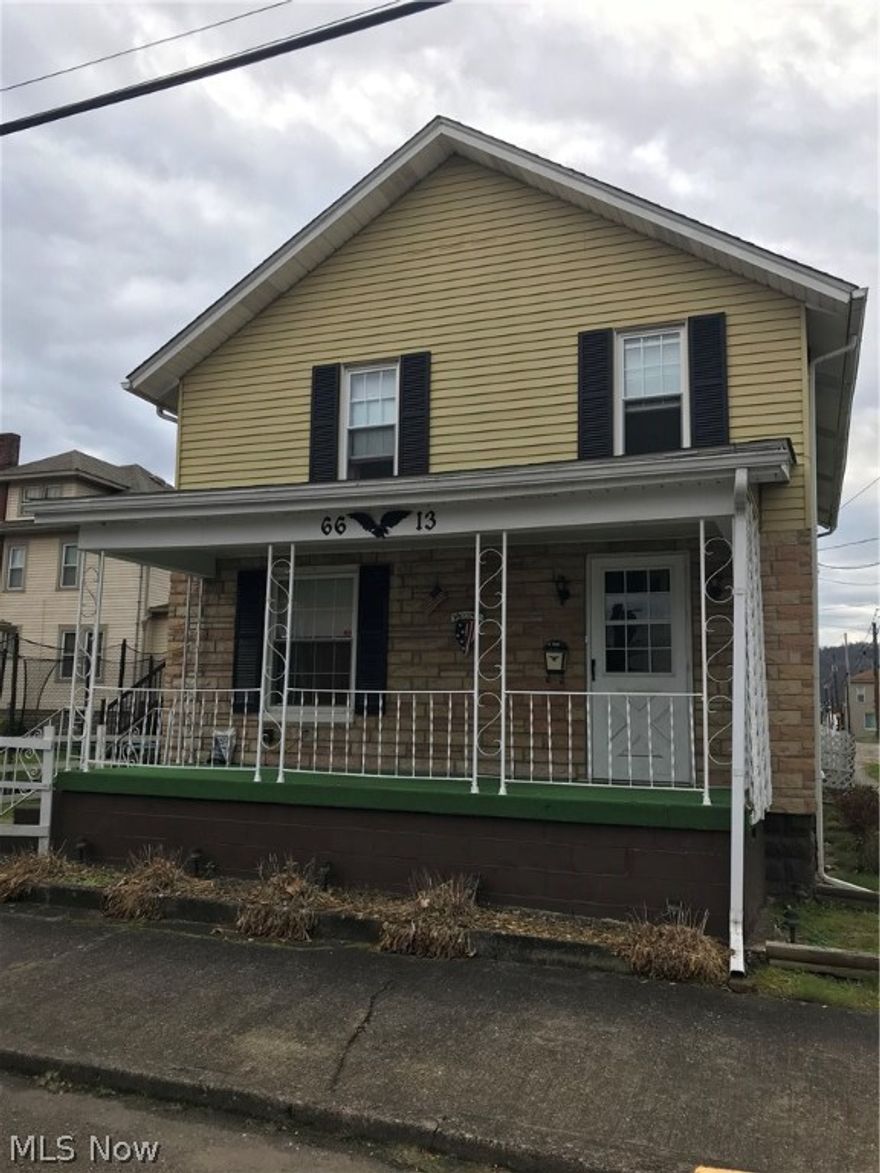 Spacious 4 bedroom house with 1-1/2 baths. Newer carpet, hot water tank, furnace, and roof. Great location in city limits near city park.