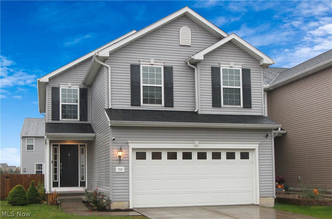 Pool & Club House Community!! 2009 K Hovnanian built Colonial Home on a large cul-de-sac lot. The front porch will welcome you into this 4 bedroom, 2 1/2 bath home with finished basement. 1st floor is an open floor plan with the Living Room expanding into the Dining Room and Kitchen. The Kitchen has all Samsung appliances: Dishwasher, Range, Microwave and Large french door freezer on the bottom refrigerator. Also has a nice breakfast bar. 1/2 bath is off of the kitchen. Upstairs you will find the Owner's Suite with 2 closets including a walk-in closet and a full bath. 3 other spacious Bedrooms of the loft/landing area and full bath. Basement is finished with new carpet and a large storage room. Large Deck off the Dining Room with sliders. Fenced in backyard for your privacy and a firepit. Close to highways and shopping. Kitchen and Dining Room freshly painted Dec 16.