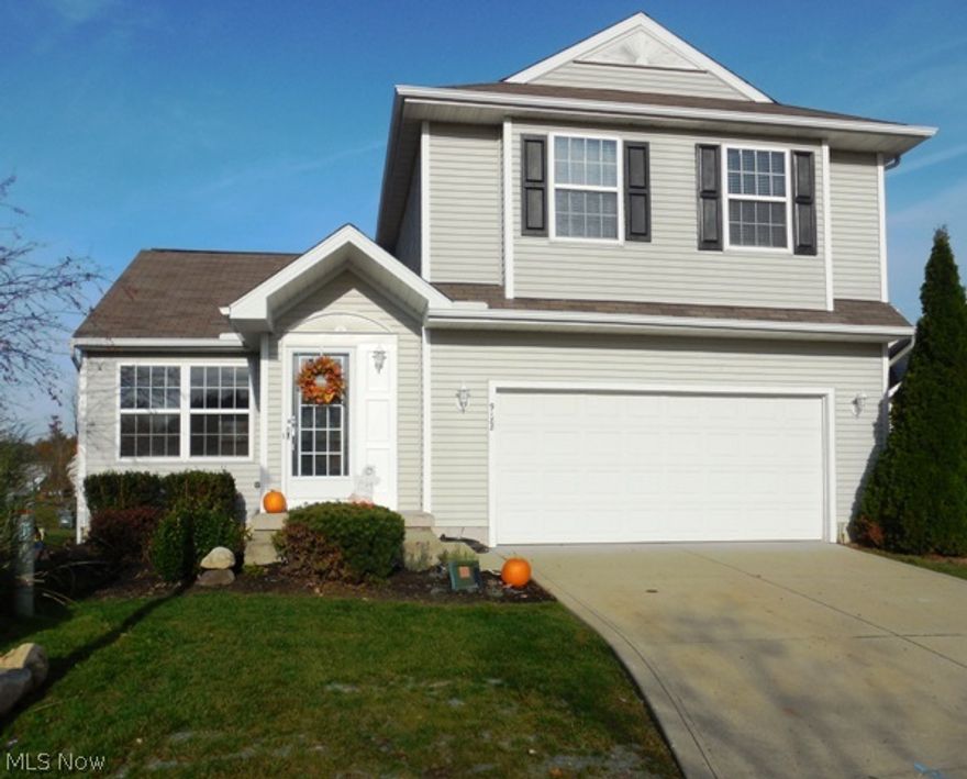 Every Buyer will love this Beautiful 3 bedroom, 2.5 bath Colonial located in the award winning school district of Olmsted Falls.  Located in the highly desirable community of Falls Point this home is situated on a quiet cul-de-sac street and offers water views from every angle of the back yard.  Cook a fantastic meal in the gorgeous, updated  Eat-in Kitchen featuring brand new stainless steel appliances, tile backsplash and new fixtures.  Relax in the large family room with vaulted ceilings and gas fireplace.   Freshly painted throughout. The large master bedroom comes complete with a  Glamour master bath, luxury tub and dual sinks.  First floor laundry . Covered patio off the kitchen with water views. beautiful finished basement for the perfect recreation room.  Attached two car garage.  Just minutes from shopping and interstate I480.  Call for a private showing today!