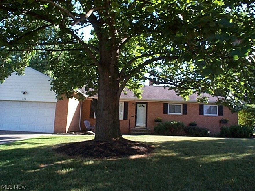 One floor living Ranch style with a solid all brick exterior* sought after city of Highland Heights with wonderful Mayfield Schools* The house has 3 bedrooms, 2 full bathrooms* Hardwood floors galore* Beautiful spacious deck with private backyard* First floor laundry facilities with washer and dryer* All appliances stay,NEWER windows and roof(2004)....Partially finished basement w/glass block* Tons of storage* Attached oversized 2 car garage-Ready for immediate occupancy