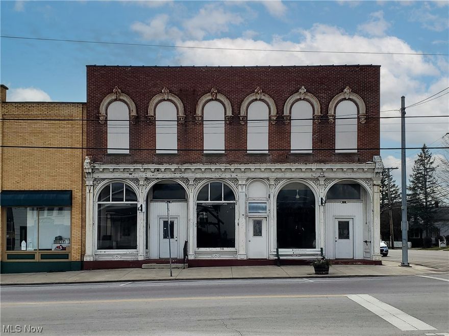 The time is now to own a historic piece of  property in Smithville, Ohio that has character and a story to go with it. Come make yourself  apart of  this wonderful community in this well-known property that boasts with opportunities. Located in the heart of Smithville in an iconic and very well-known building. Numerous opportunities for this property include keeping it as a retail operation, creating it into o?ce space, mixed-use or retail and o?ce or it could even convert into residential units.